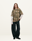 SSAINT Boxy Layered Tee in Vintage Camo