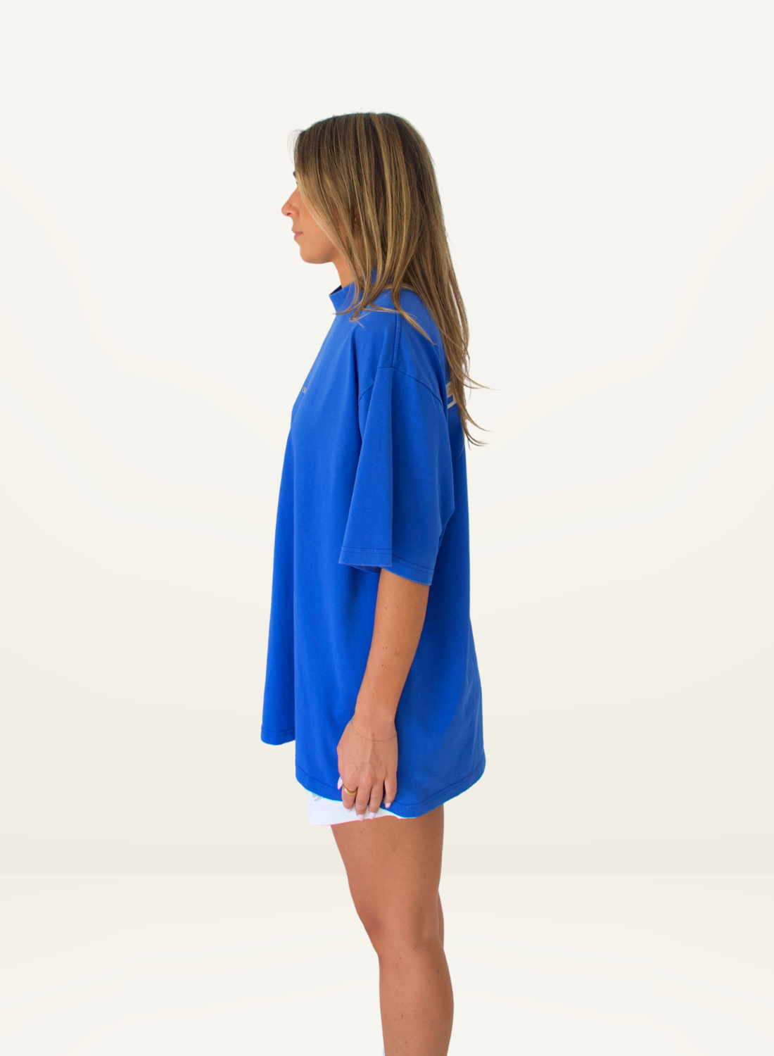 SSAINT Reflective Logo Tee in Dark Blue // COMING SOON