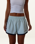 SSAINT Reflective V Shorts in Mint