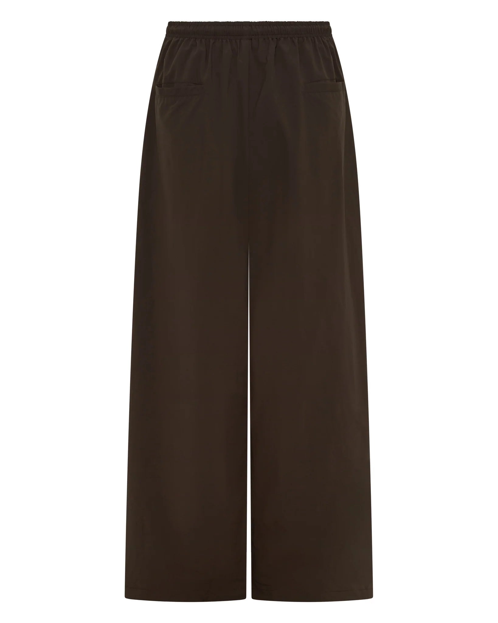 SSAINT Windbreaker Pant in Brown/Cream