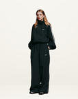 SSAINT Windbreaker Zip Jacket in Black