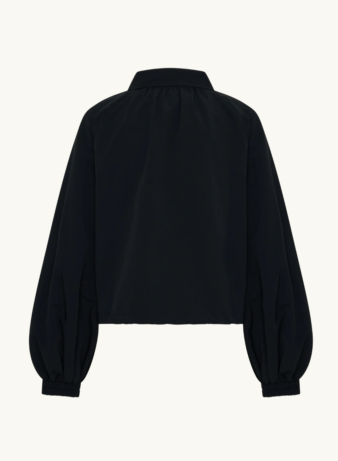 SSAINT Windbreaker Zip Jacket in Black