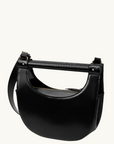 Sancia Almira Halfmoon Bag in BLACK