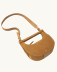 Sancia Almira Halfmoon Bag in LATTE