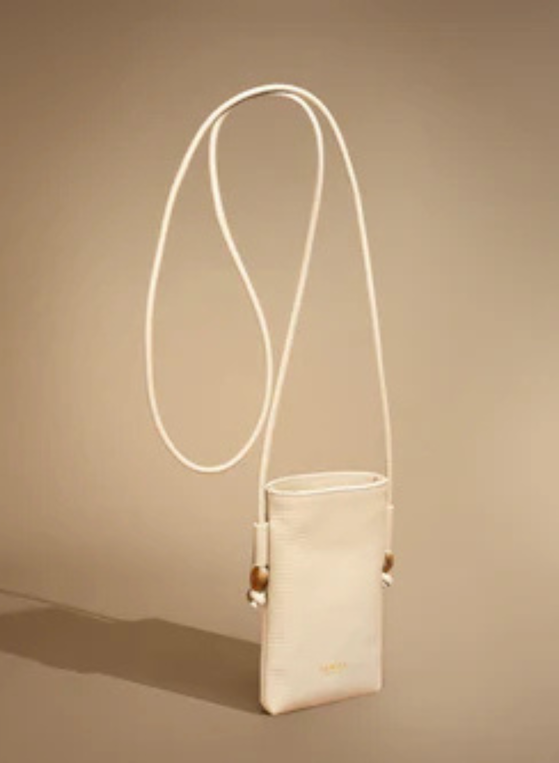 Sancia Alvide Bag in Almond Lizard
