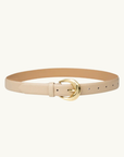 Sancia Antica Belt in Almond Lizard