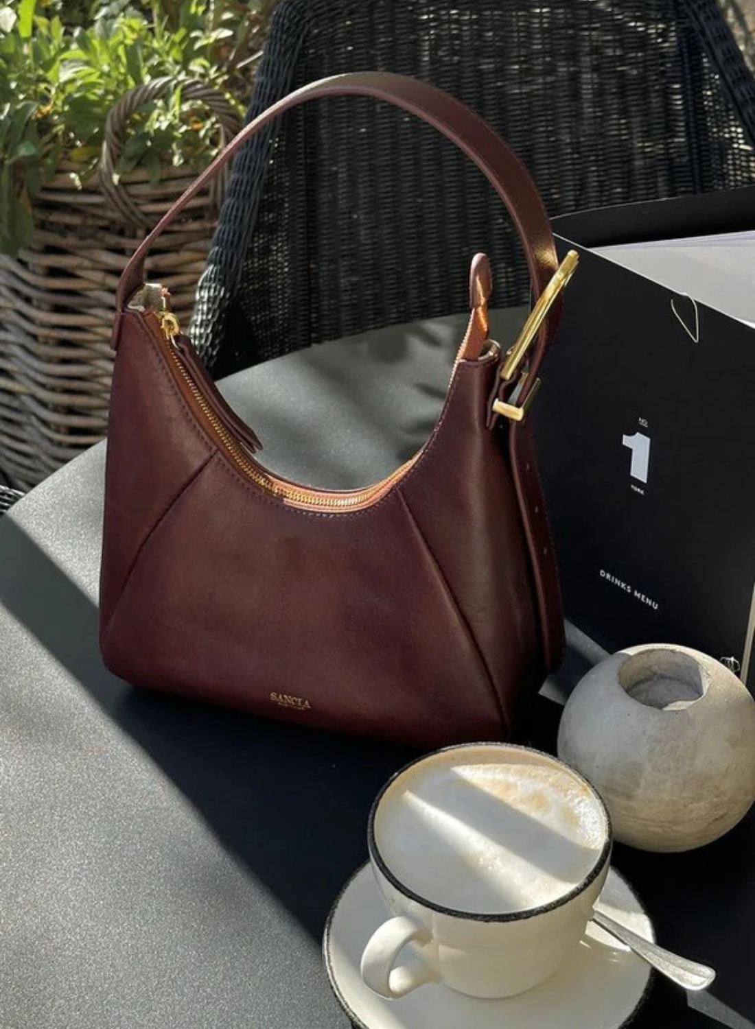 Sancia Istria Bag in Espresso