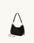 Sancia Loja Bag in Black Lizard