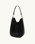 Sancia Montero Bag in Black Lizard