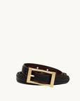 Sancia Olinda Belt in Black Lizard