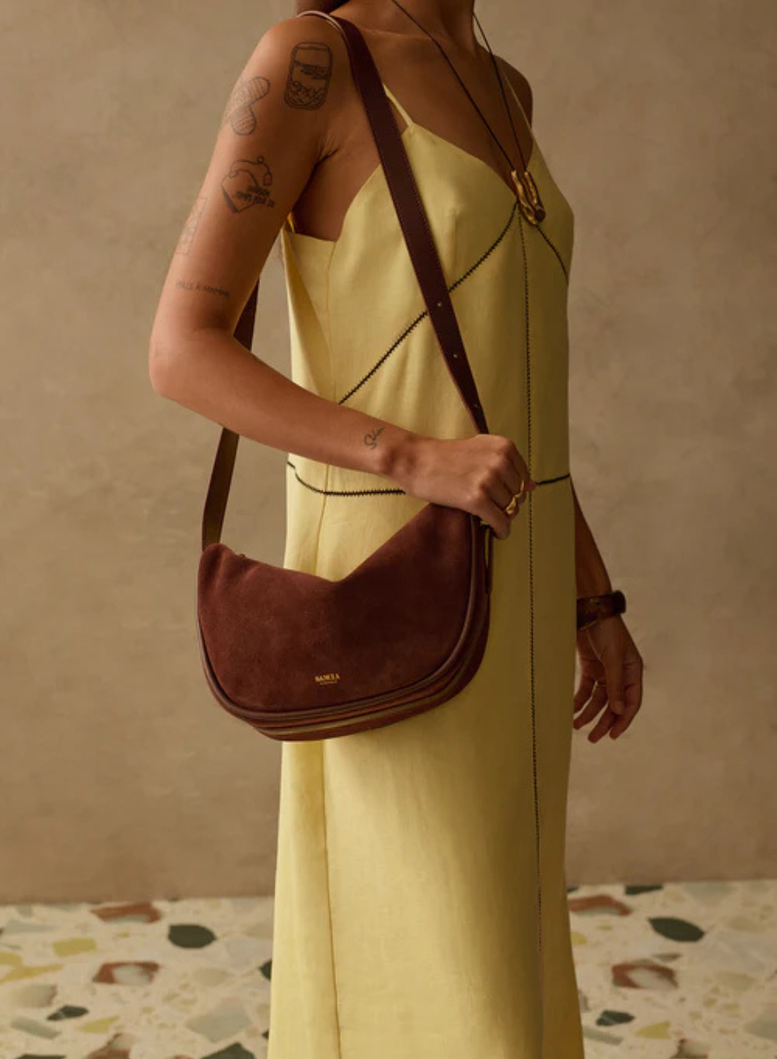 Sancia Osimo Bag in Cocoa