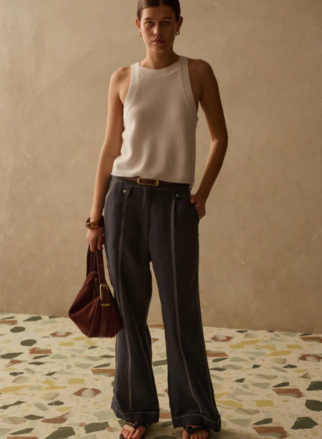 Sancia Osimo Bag in Cocoa