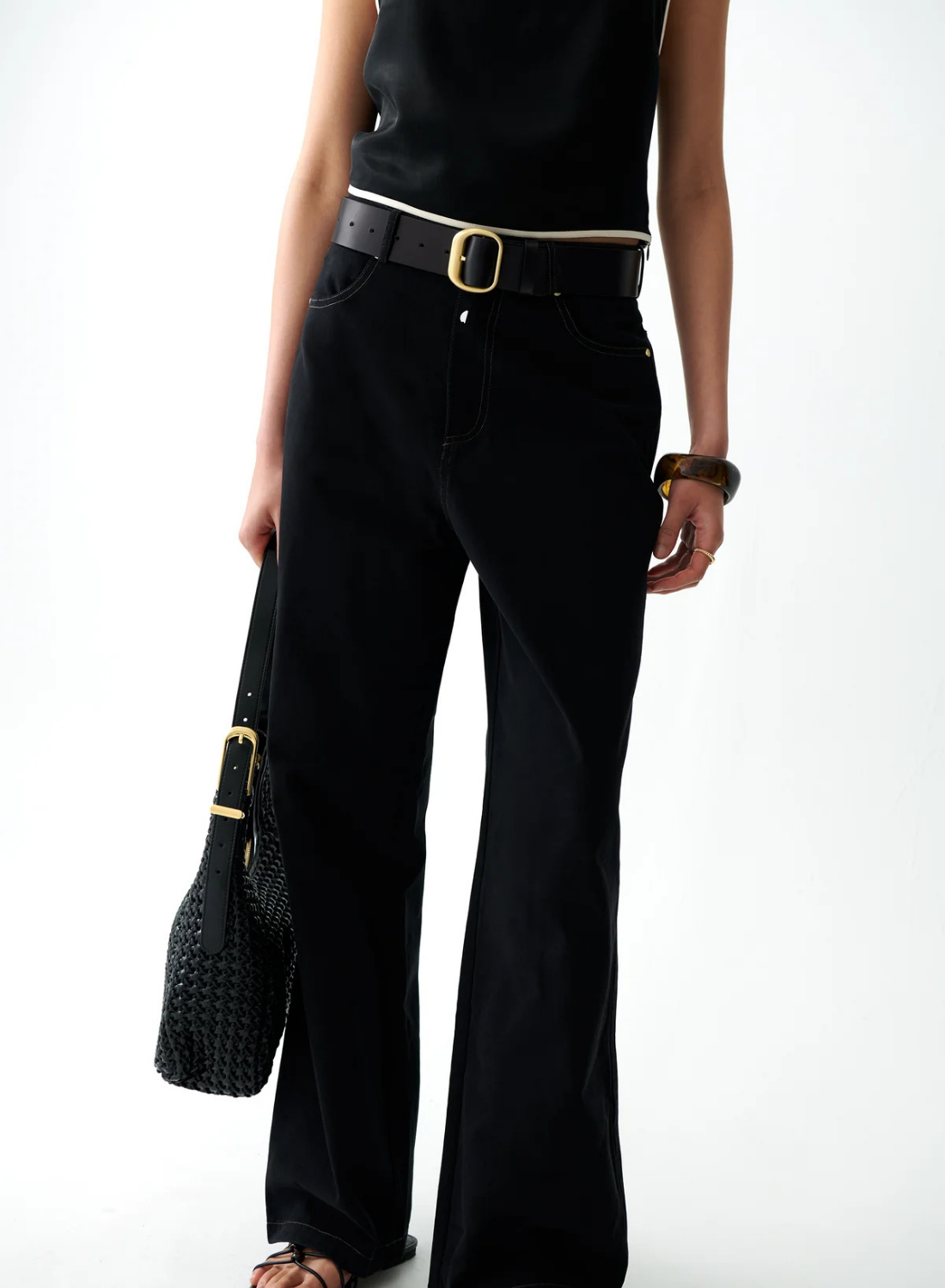 Sancia Salerno Belt in Black