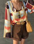 Sancia Salerno Belt in Cashew