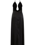 Satin Embellished Keyhole Dress BLACK Sonya-Sonya-Frolic Girls