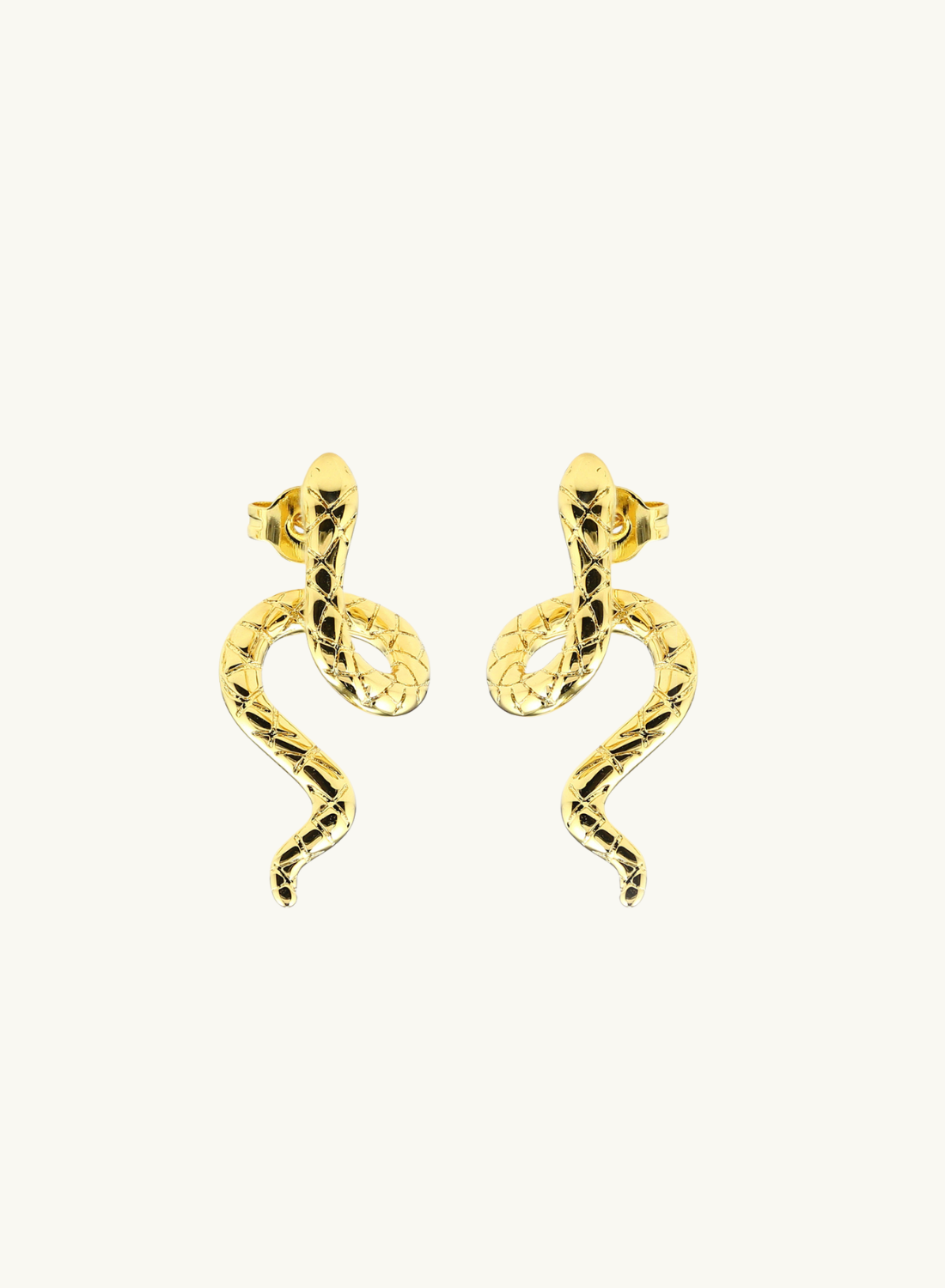 Serpenti Stud Earrings GOLD Smith-SMITH-Frolic Girls