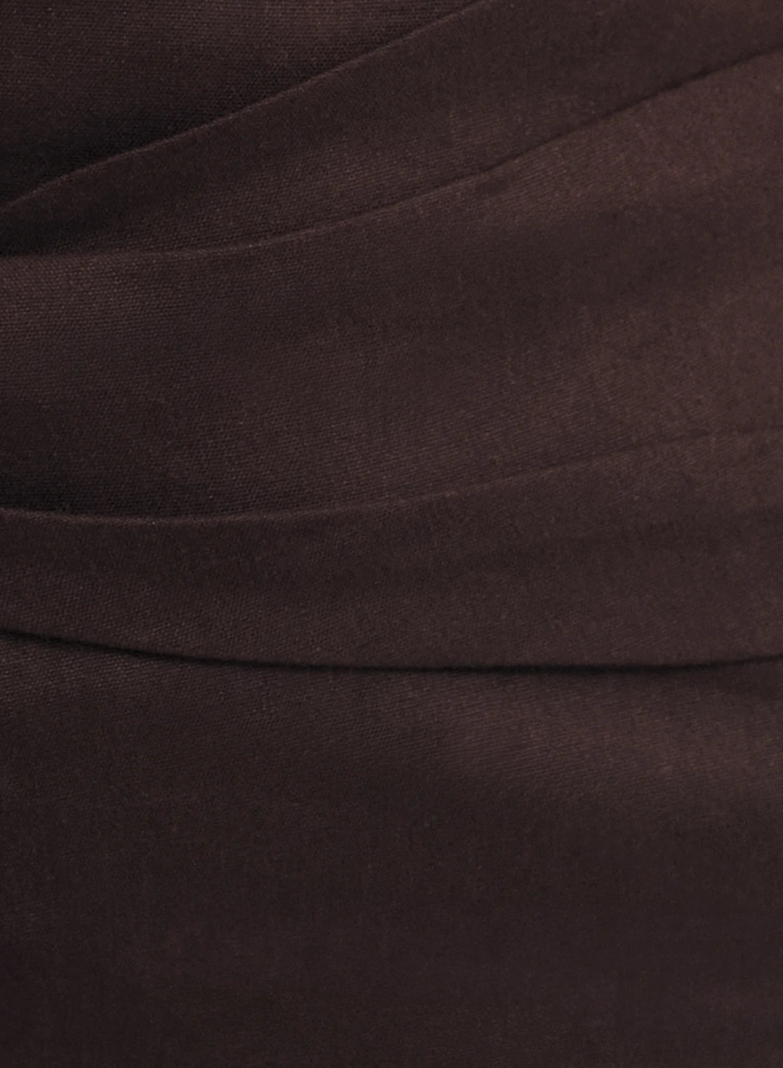 Shona Joy Brooks Off Shoulder Maxi Dress in Ganache