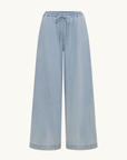 Shona Joy Ellsworth Wide Leg Pant in Bleached Blue