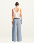 Shona Joy Ellsworth Wide Leg Pant in Bleached Blue