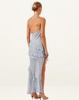 Layla Asymmetrical Ruffle Maxi Dress in SKY Shona Joy-Shona Joy-Frolic Girls