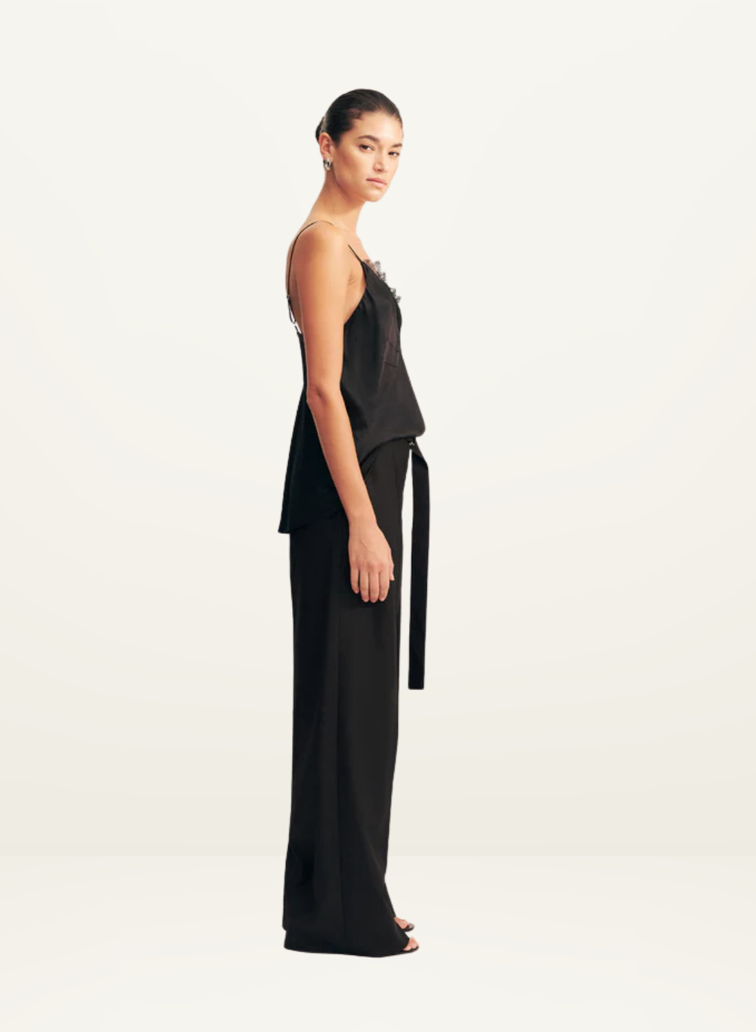 Shona Joy Maisie Lace Cami in Black