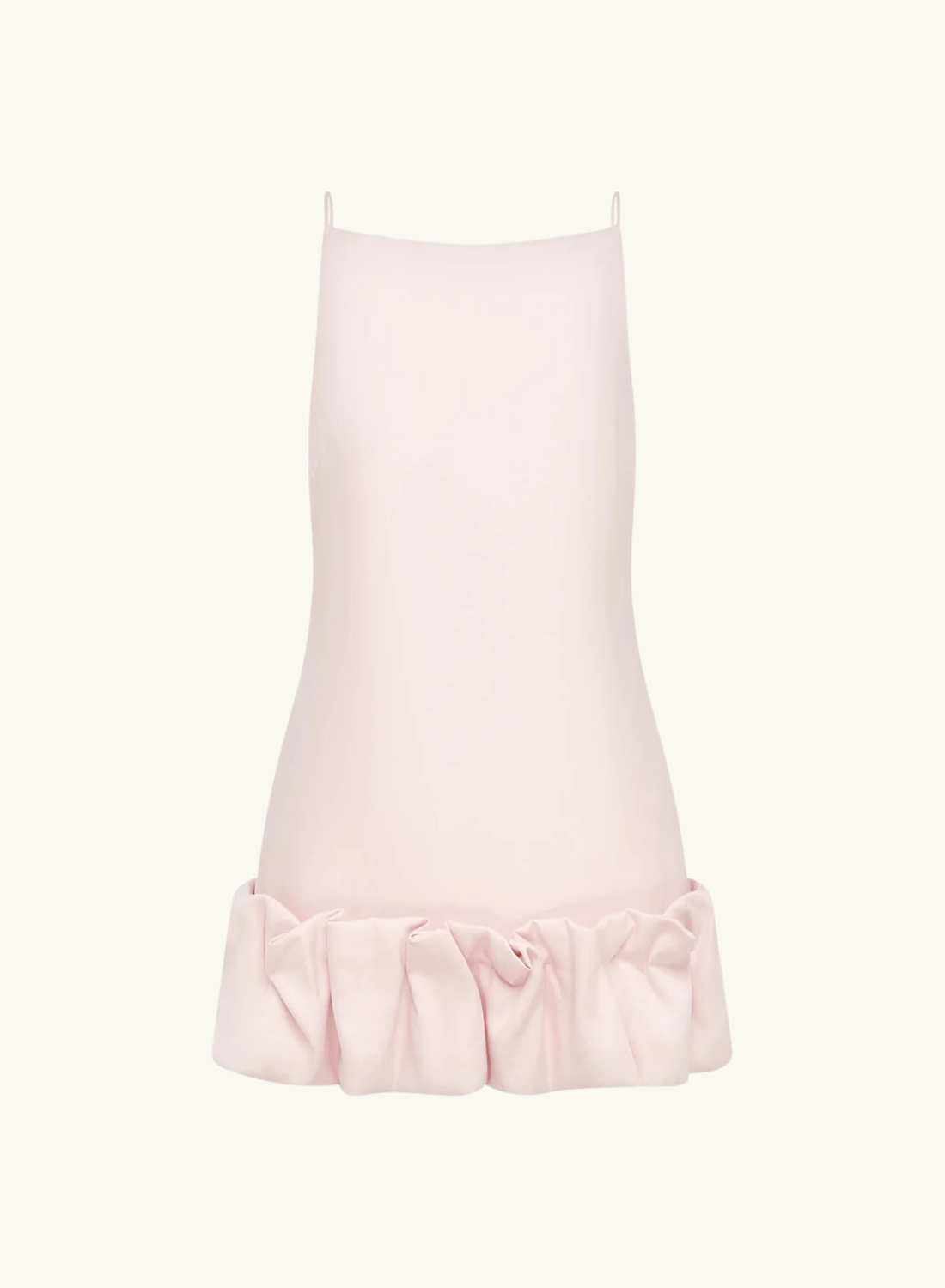 Shona Joy Otis Bubble Hem Mini Dress in Fairy Floss Pink
