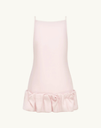 Shona Joy Otis Bubble Hem Mini Dress in Fairy Floss Pink