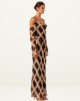 Rico Off The Shoulder Tie Maxi Dress in RICO from Shona Joy-Shona Joy-Frolic Girls