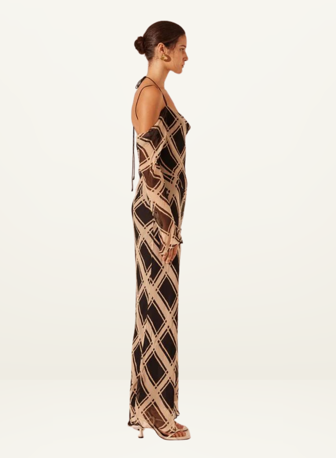 Rico Off The Shoulder Tie Maxi Dress in RICO from Shona Joy-Shona Joy-Frolic Girls