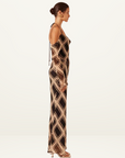 Rico Off The Shoulder Tie Maxi Dress in RICO from Shona Joy-Shona Joy-Frolic Girls