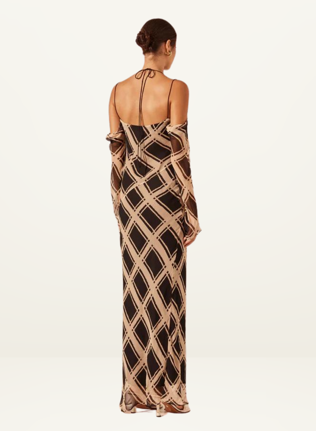 Rico Off The Shoulder Tie Maxi Dress in RICO from Shona Joy-Shona Joy-Frolic Girls