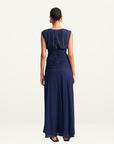 Shona Joy Romy High Neck Maxi Dress in MIDNIGHT