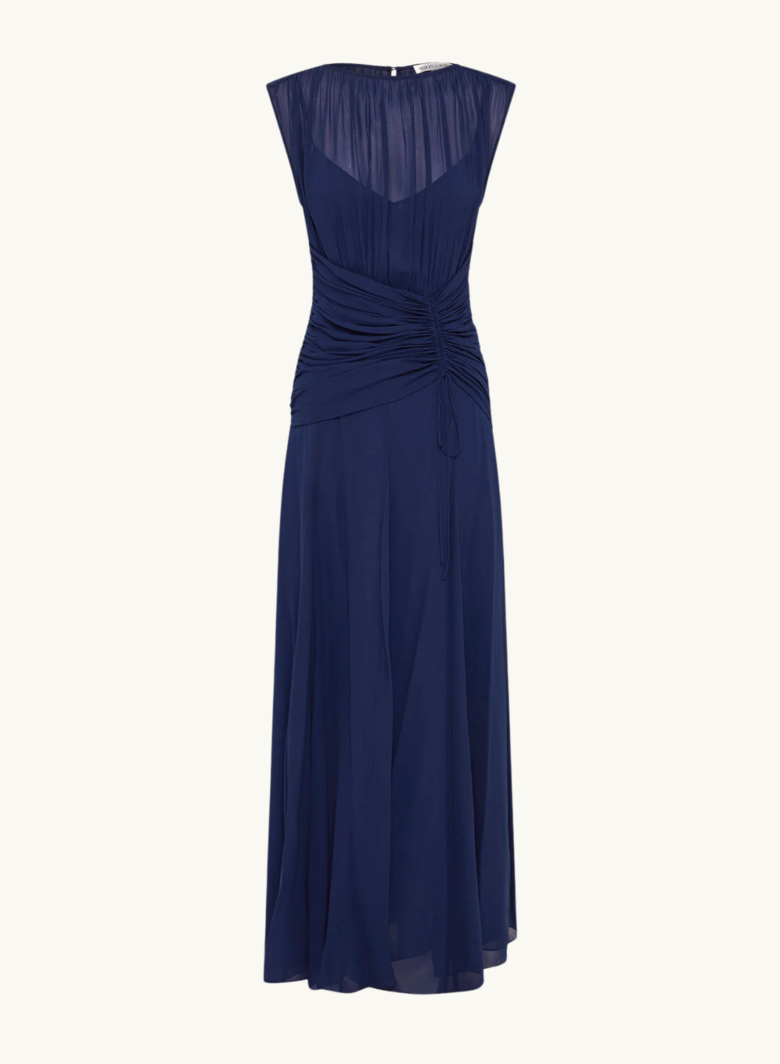 Shona Joy Romy Hugh Neck Maxi Dress in MIDNIGHT