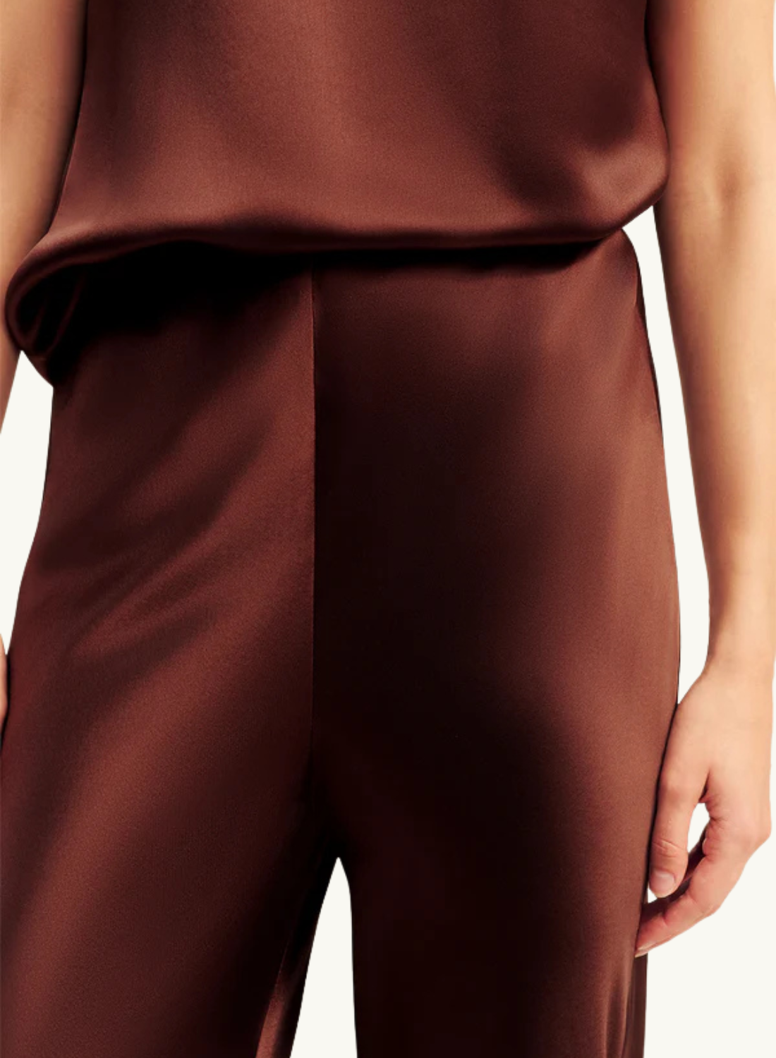 Shona Joy Savannah Scoop Bias Pant in Coffee