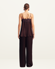 Shona Joy Simona Lace Cami in Espresso