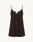 Shona Joy Simona Lace Cami in Espresso
