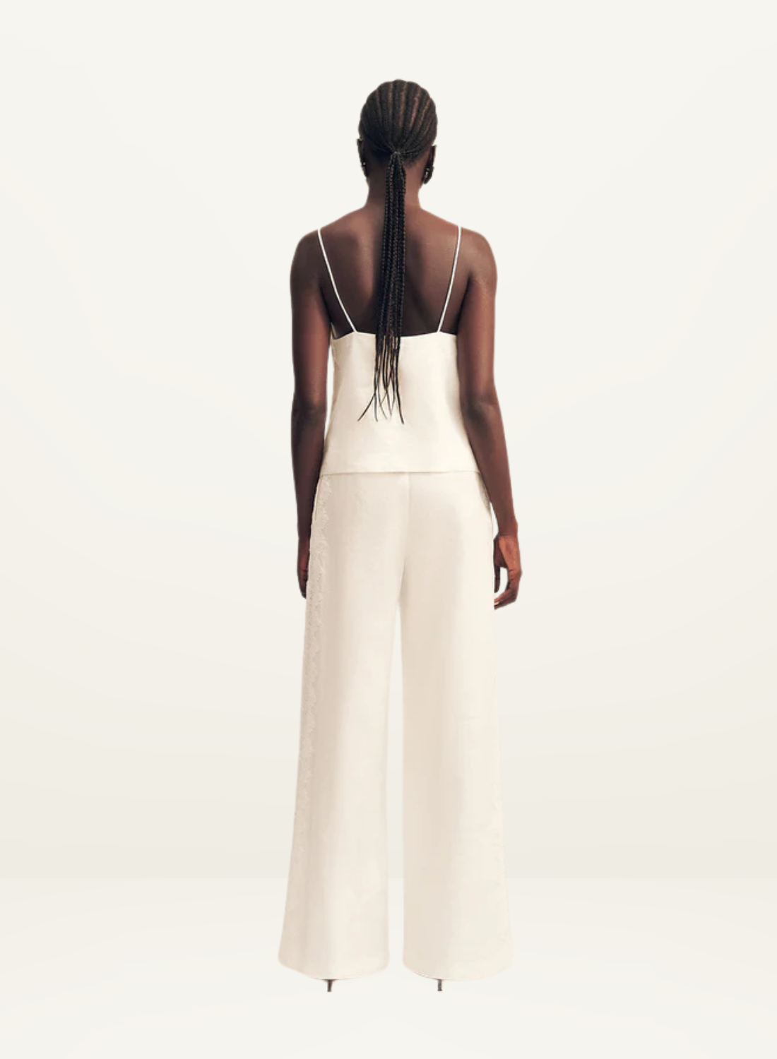 Shona Joy Toile Lace Cami in Ivory