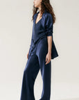 Relaxed Blazer MIDNIGHT Silk Laundry-Silk Laundry-Frolic Girls