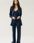 Relaxed Blazer MIDNIGHT Silk Laundry-Silk Laundry-Frolic Girls