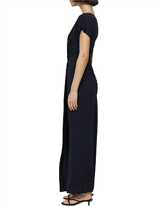 Slone Twist Maxi Dress BLACK Bec & Bridge-Bec & Bridge-Frolic Girls