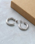 Gigi Hoop Earrings SILVER-Smith The Label-Frolic Girls