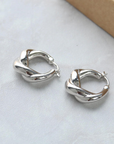 Kenny Hoop Earrings SILVER Smith-SMITH-Frolic Girls