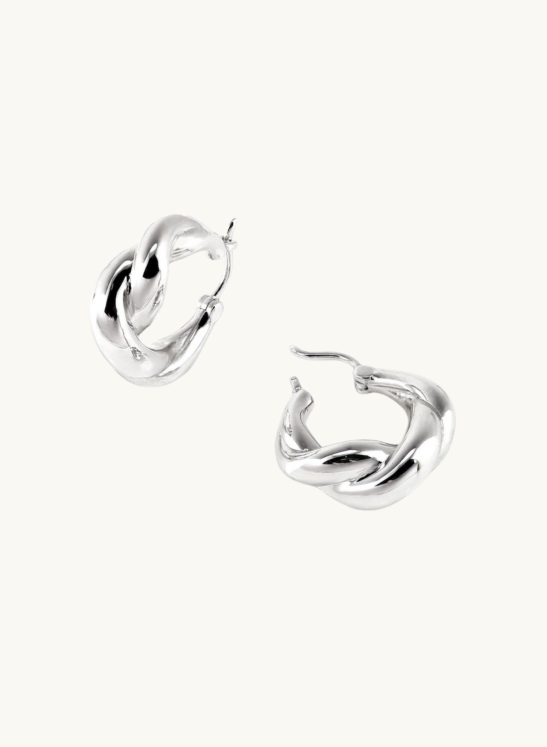 Kenny Hoop Earrings SILVER Smith-SMITH-Frolic Girls