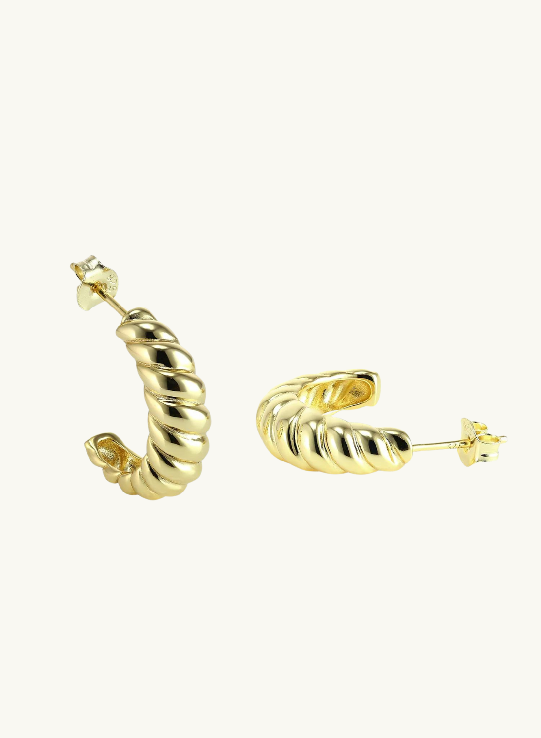 Margot Hoop Earrings GOLD Smith-SMITH-Frolic Girls