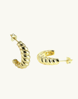 Margot Hoop Earrings GOLD Smith-SMITH-Frolic Girls