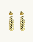 Margot Hoop Earrings GOLD Smith-SMITH-Frolic Girls