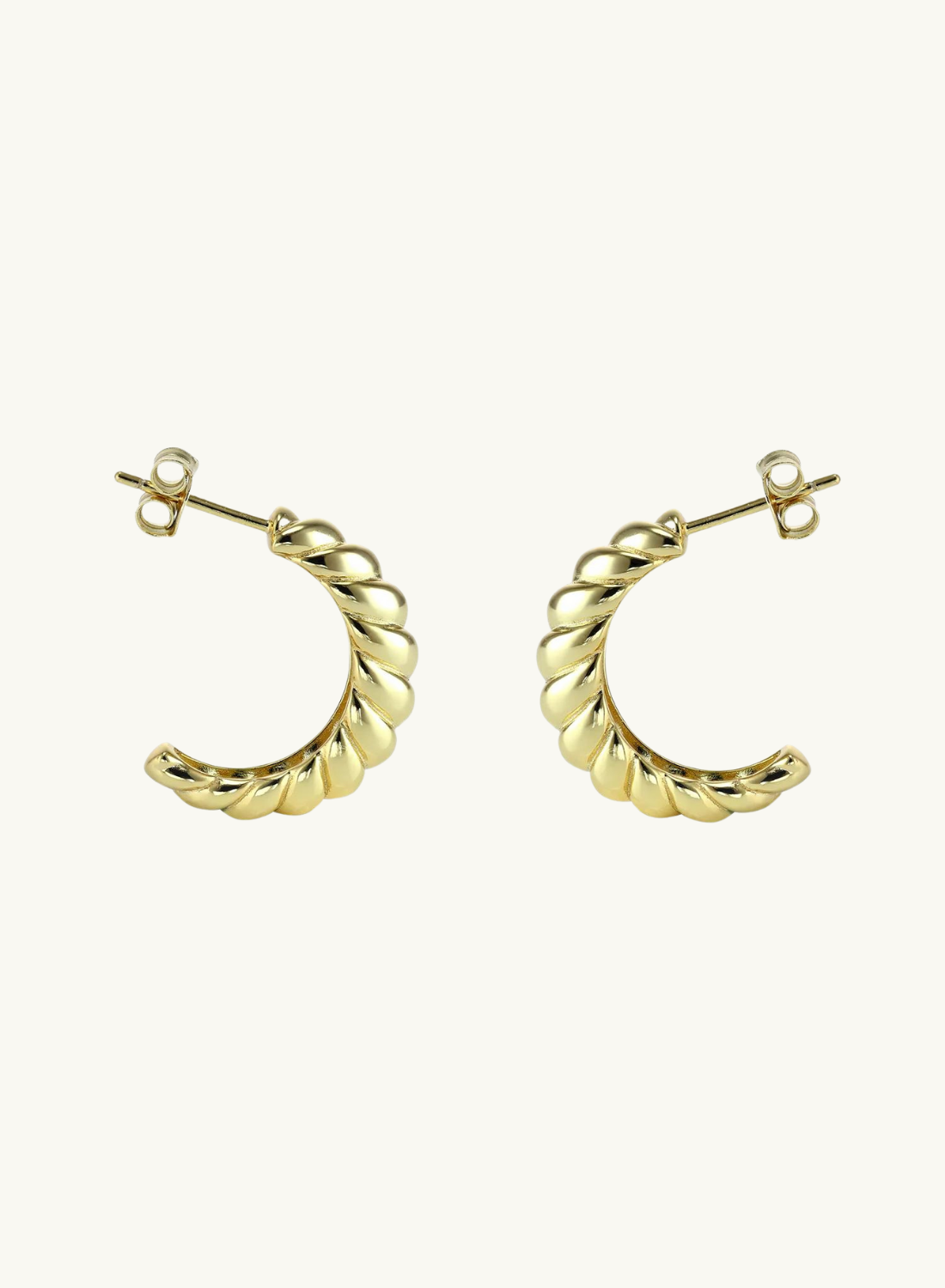 Margot Hoop Earrings GOLD Smith-SMITH-Frolic Girls