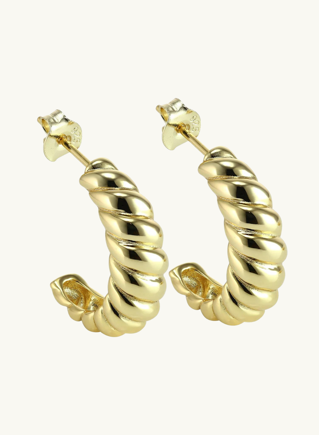 Margot Hoop Earrings GOLD Smith-SMITH-Frolic Girls