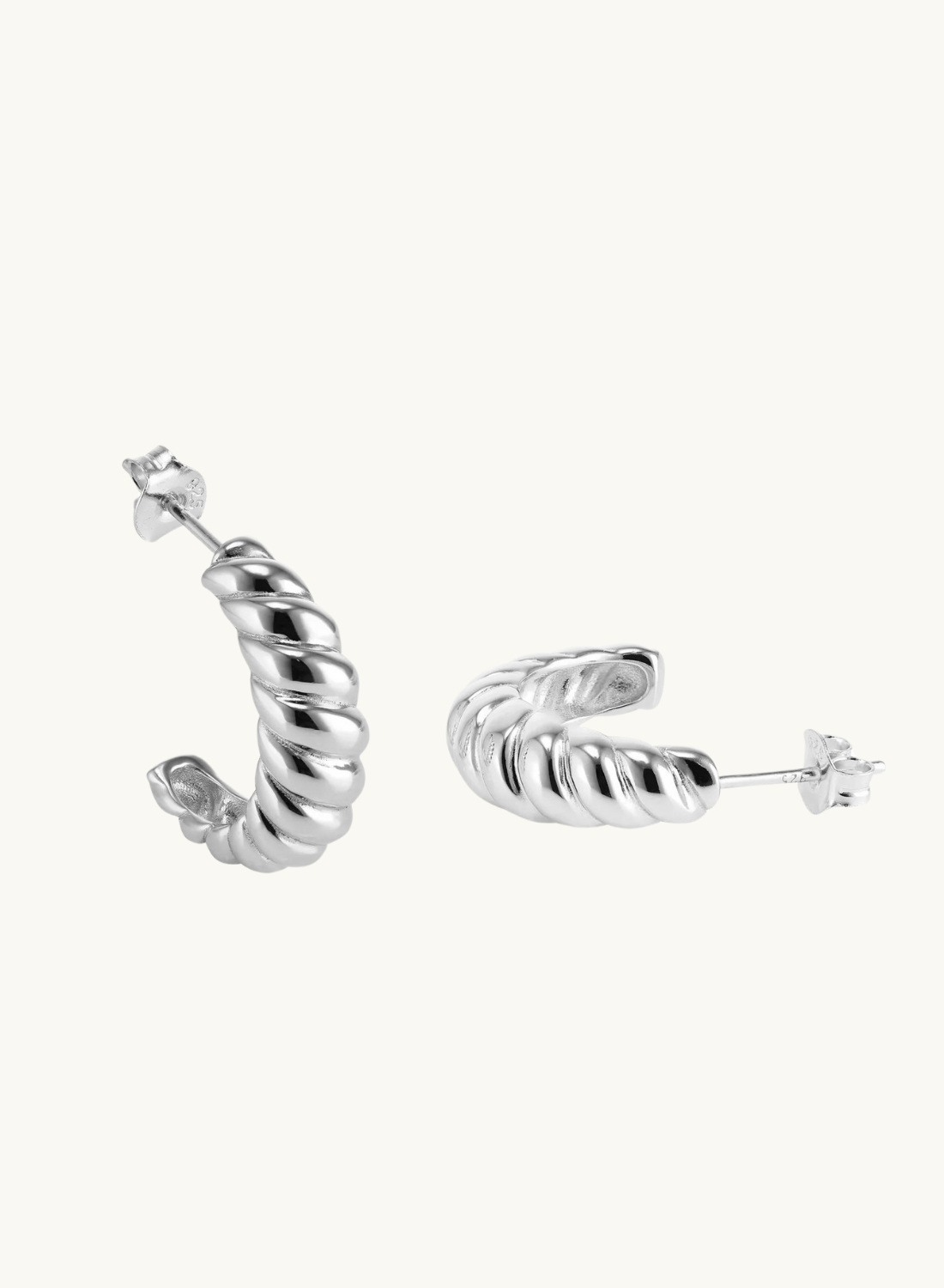 Margot Hoop Earrings SILVER Smith-SMITH-Frolic Girls