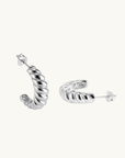 Margot Hoop Earrings SILVER Smith-SMITH-Frolic Girls